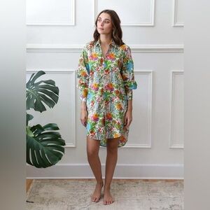 New! Millie Resort & Travel Holly Dress Summer Garden